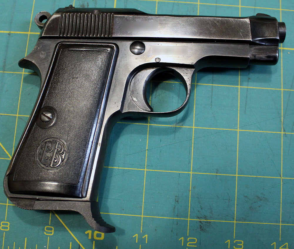 Beretta M1935, right side